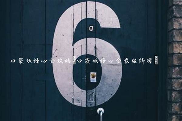 口袋妖怪心金最强阵容