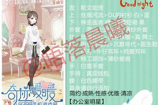 奇迹暖暖办公室明星是什么风格_奇迹暖暖里面那些是童话风的服装
