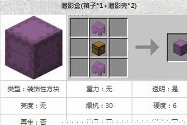 我的世界如何获得房主的潜影盒