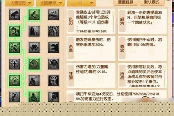 梦幻西游大唐官府加点