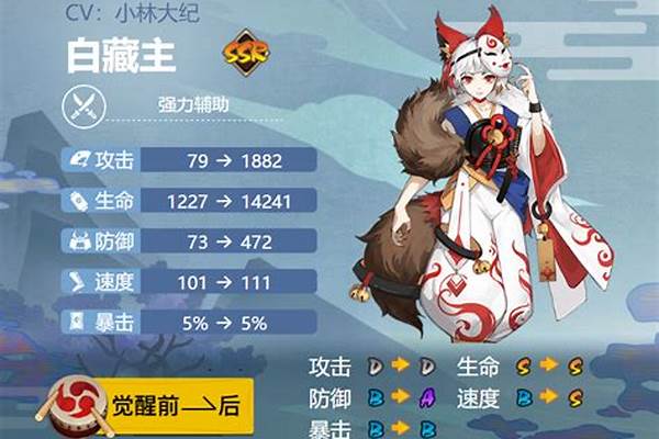 白藏主御魂搭配