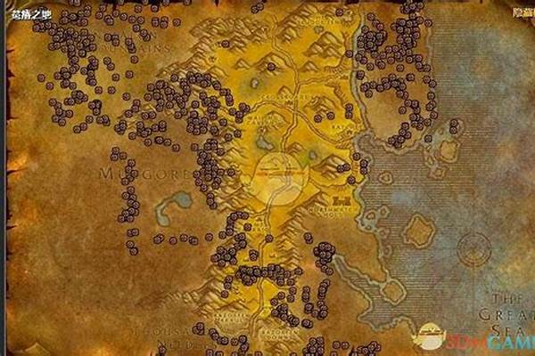 魔兽世界部落哪里铜矿多_tbc银矿石采集路线