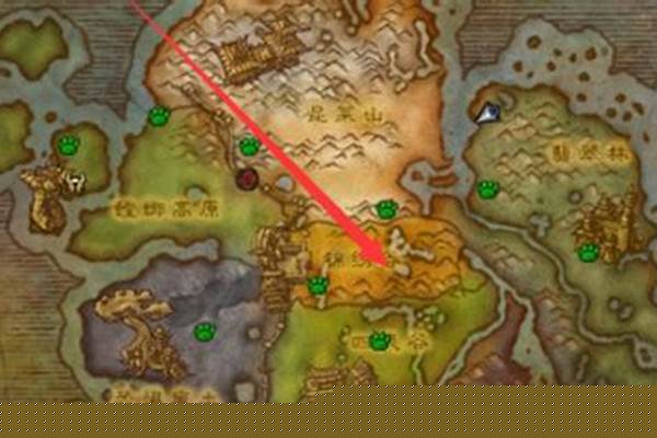 魔兽世界，部落怎么从灼热峡谷去荒芜之地